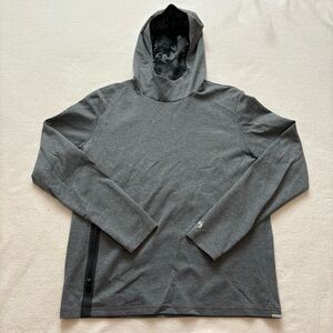 Greyson Hoodie Mens Large Gray Golf Cokato Pullover Tech Performance High Neck